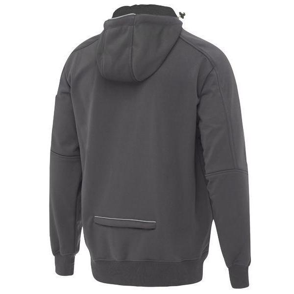 Bisley Work Fleece Zip-Front Hoodie With Sherpa Lining - BK6925-Queensland workwear Supplies