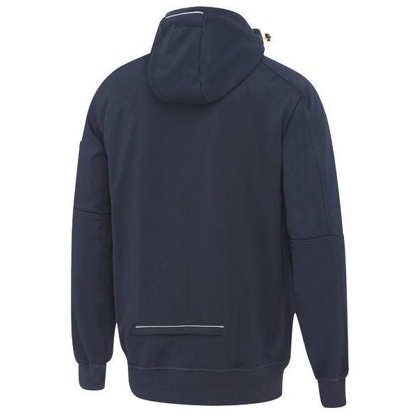 Bisley Work Fleece Zip-Front Hoodie With Sherpa Lining - BK6925-Queensland workwear Supplies