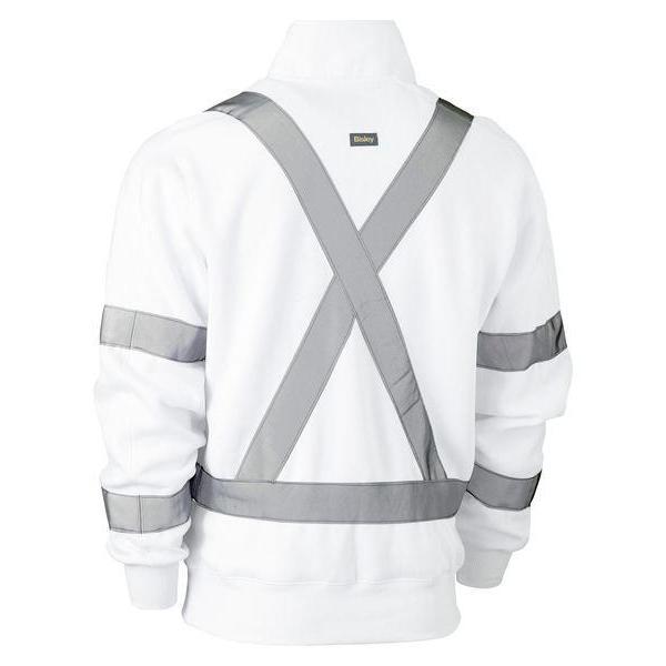 Bisley X Taped 1/4 Zip Unisex Pullover - BK6321XT-Queensland workwear Supplies