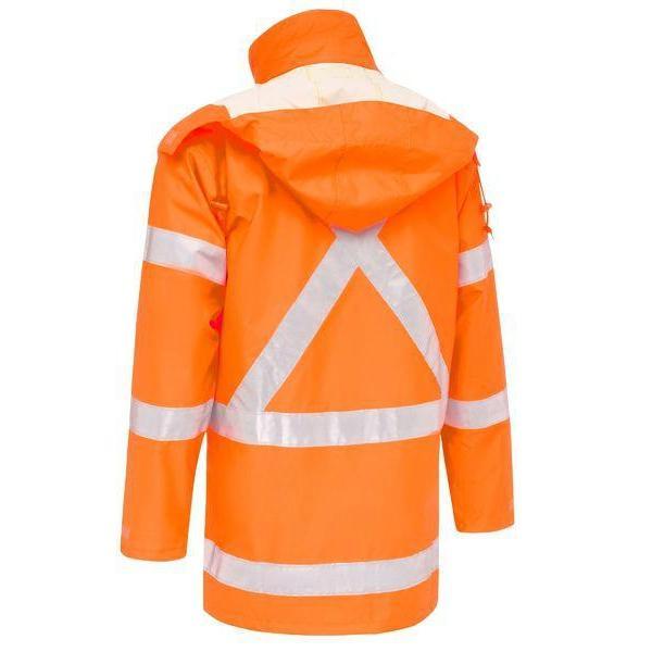 Bisley X Taped Shell Rain Jacket - BJ6968XT-Queensland workwear Supplies